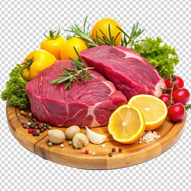 Vers vlees png geïsoleerd op doorzichtige achtergrond