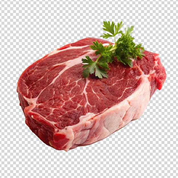 Vers vlees png geïsoleerd op doorzichtige achtergrond