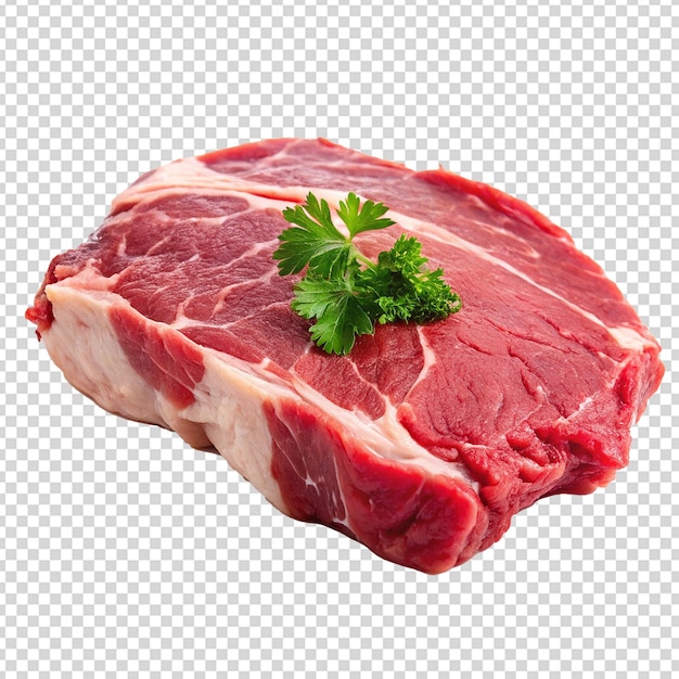 Vers vlees png geïsoleerd op doorzichtige achtergrond