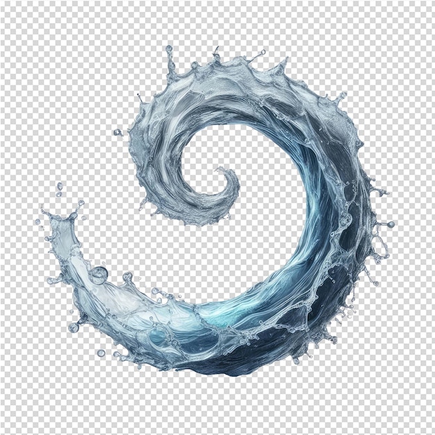 PSD versatile water splash png