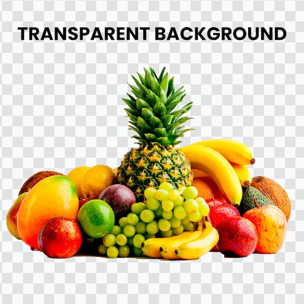 Verscheidenheid aan vers fruit