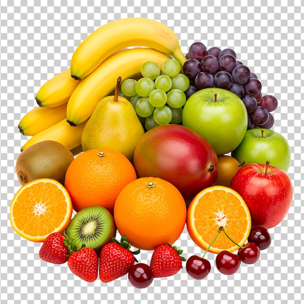 Verscheidenheid aan vers fruit