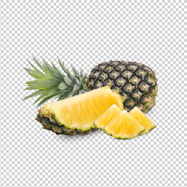 PSD verse ananas geïsoleerd premium psd