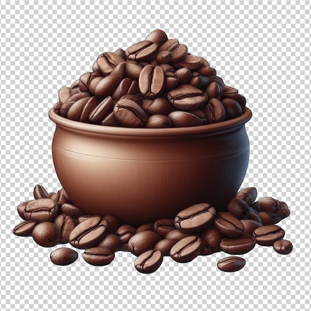 PSD verse koffiezaden png