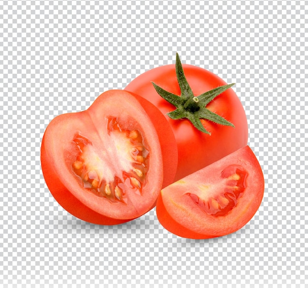 Verse tomaten geïsoleerd premium psd