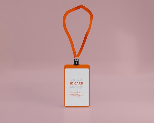 Verticaal id-kaartmodel