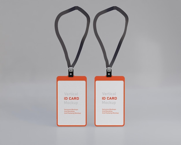 Verticaal id-kaartmodel