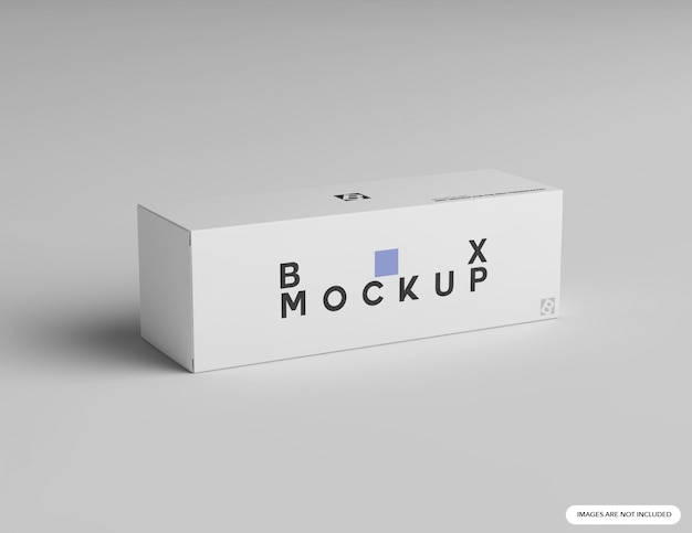 Mockup scatola verticale