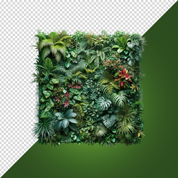 PSD vertical garden