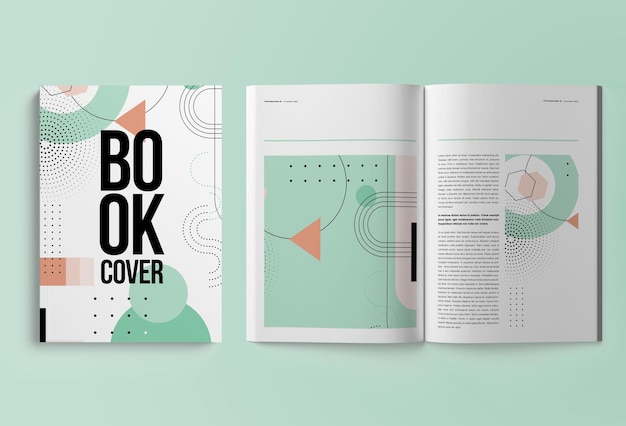 Vertical magazine or catalogue a4 isolated