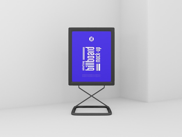 Verticale billboard mockup