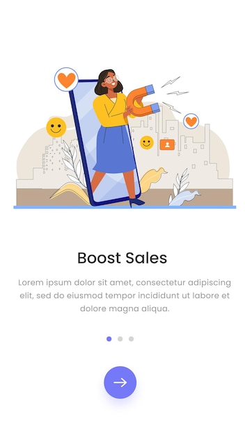 Verticale landing page vector ontwerp illustratie ontwerp banner e-commerce