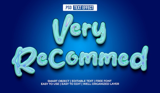 PSD very recommed text style effect