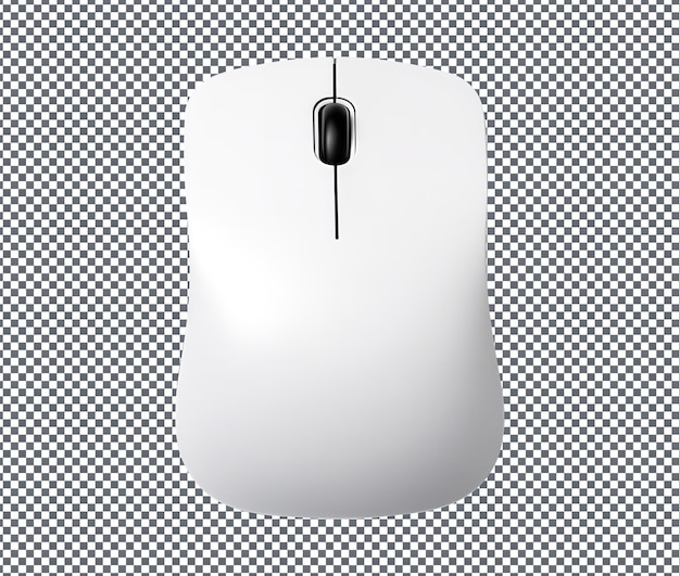 Very useful mouse pad isolated on transparent background