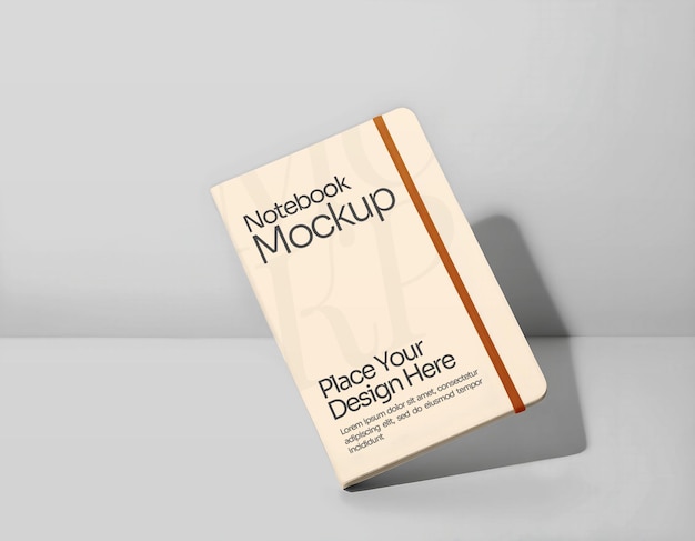 verzameling mockups van notitieboeken