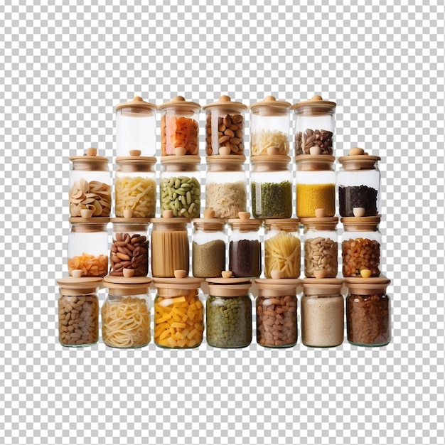 PSD verzameling van voedselopslagcontainers
