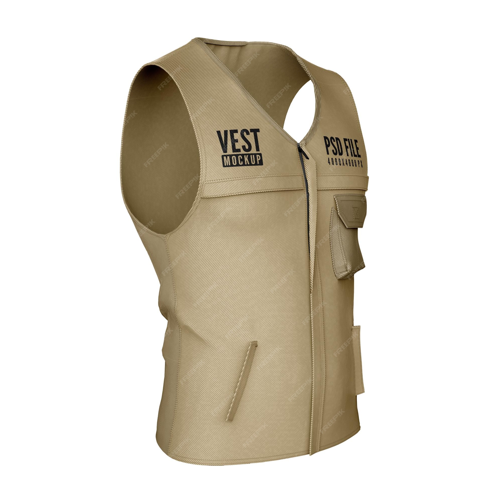 Premium PSD Vest Mockup Premium PSD Vest Mockup
