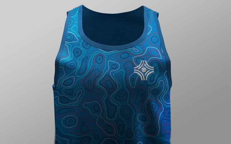 Vest Shirt scene creator mock-up  