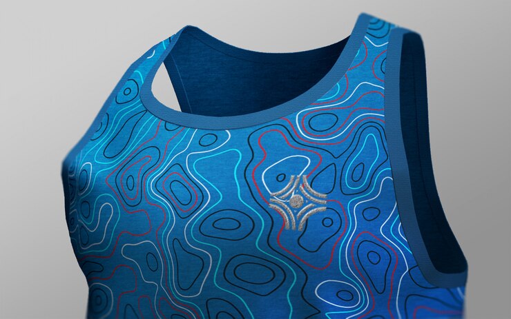 Vest Shirt scene creator mock-up  