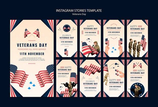 Storie di Instagram per la celebrazione della Giornata dei Veterani