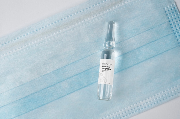 PSD vial packaging science approach mockup