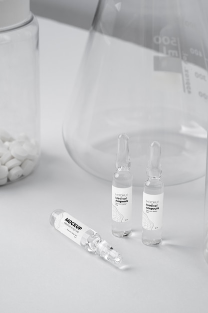 Vial packaging science approach mockup