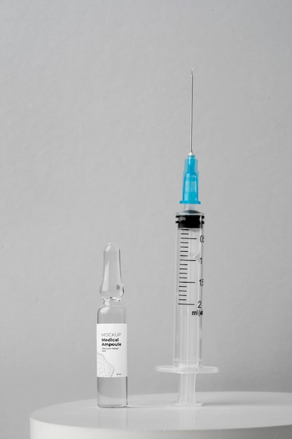 Vial packaging science approach mockup
