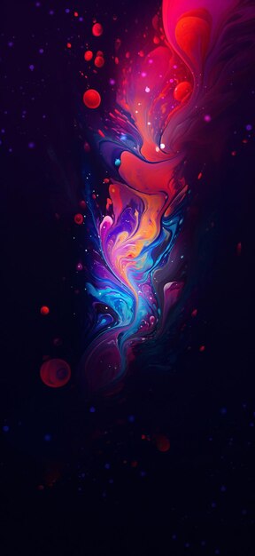 PSD vibrant_blurry_fluid_background