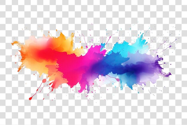 vibrant colorful paint splash background