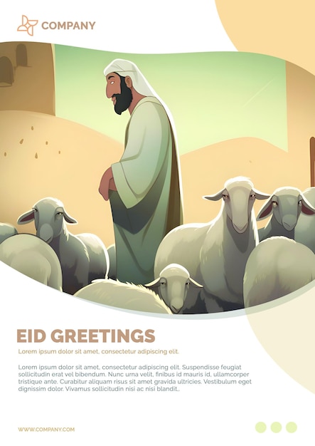 PSD vibrant eid mubarak 포스터이 eid에 기쁨과 행복을 전하세요