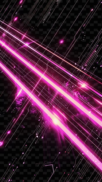 PSD vibrant laser beams intersecting circuit board texture mater y2k texture shape background decor art