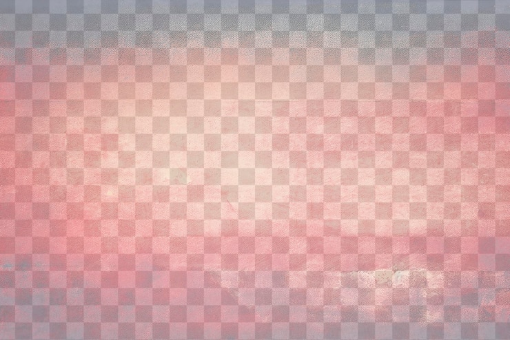 PSD 鮮やかな赤いグラデーション png 塗料の質感オーバーレイ 透明な背景