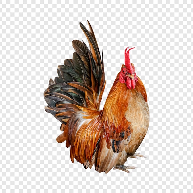 vibrant rooster
