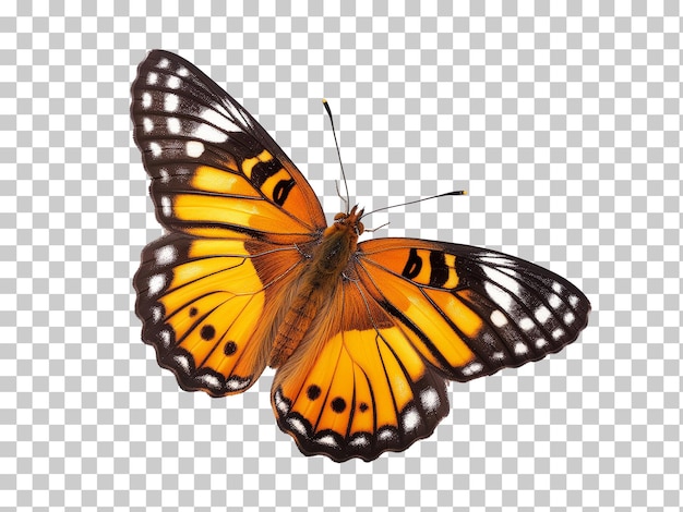 PSD viceroy butterfly isolated on transparent or white background png psd