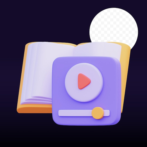 ビデオ教育の 3D イラストレーション