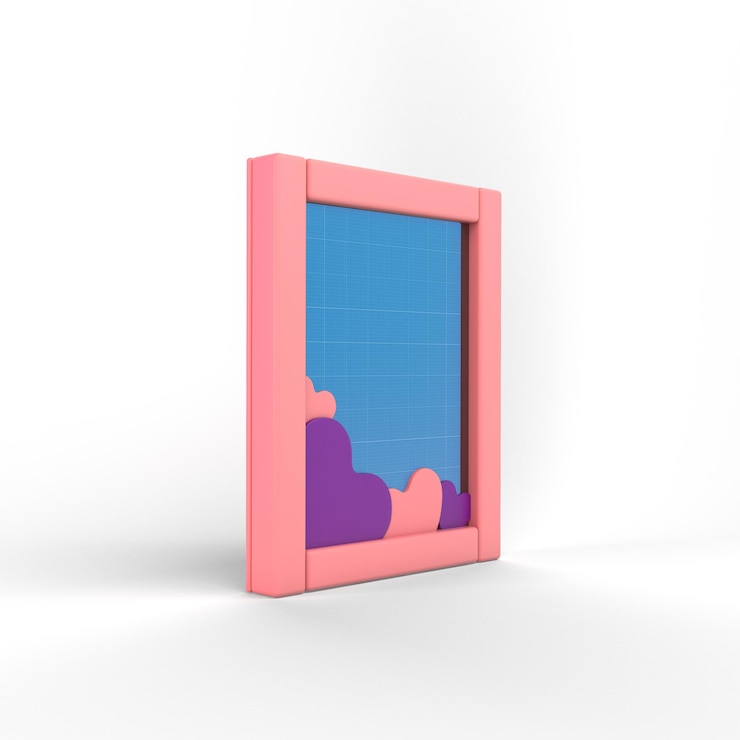 PSD vierkant frame