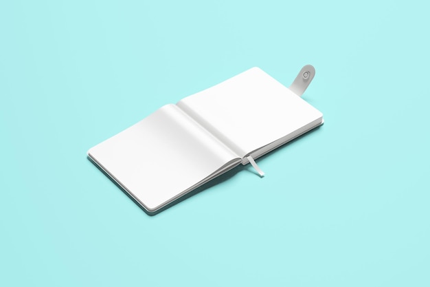 vierkant mockup ontwerp van de notebook
