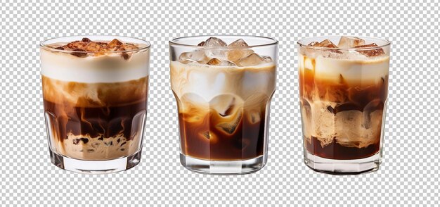 PSD vietnamese coffee transparent background isolated image generative ai