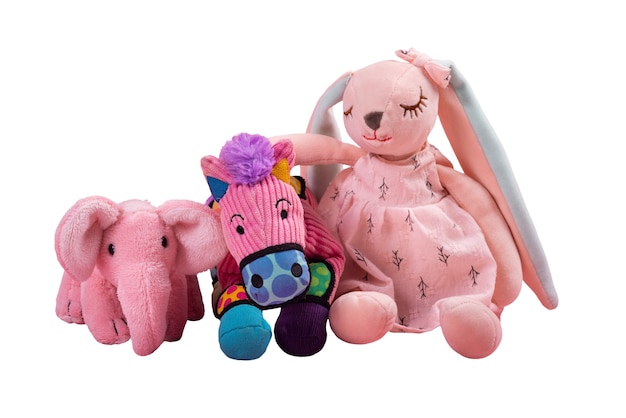 View of children's stuffed animal