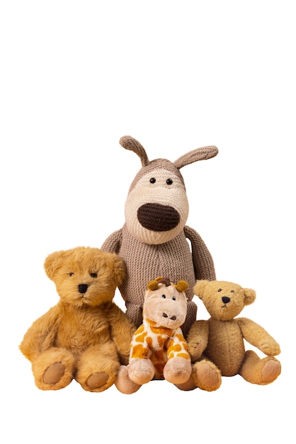 View of children's stuffed animal