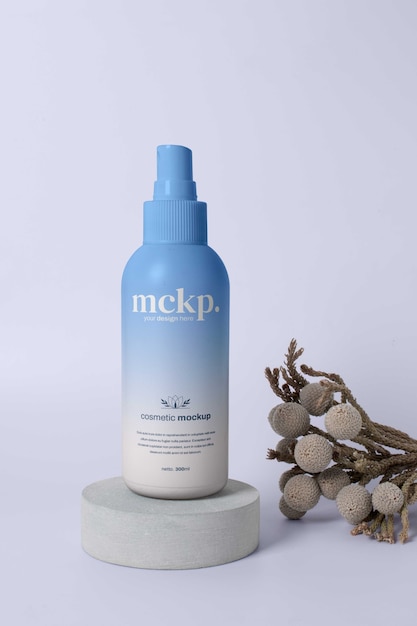 View of make-up product for skin