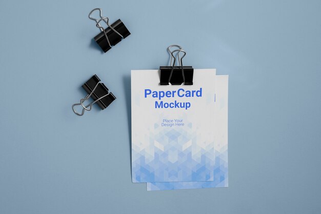 Per visualizzare su carta con clip mockup