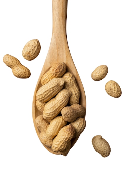 PSD view of peanuts