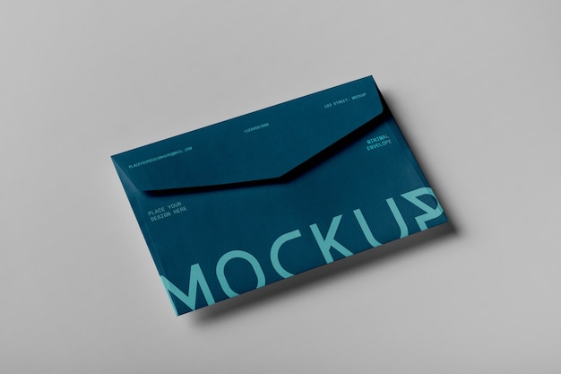 PSD view of simple minimal envelope mock-up