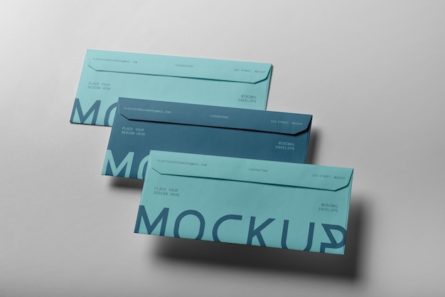 View of simple minimal envelope mock-up