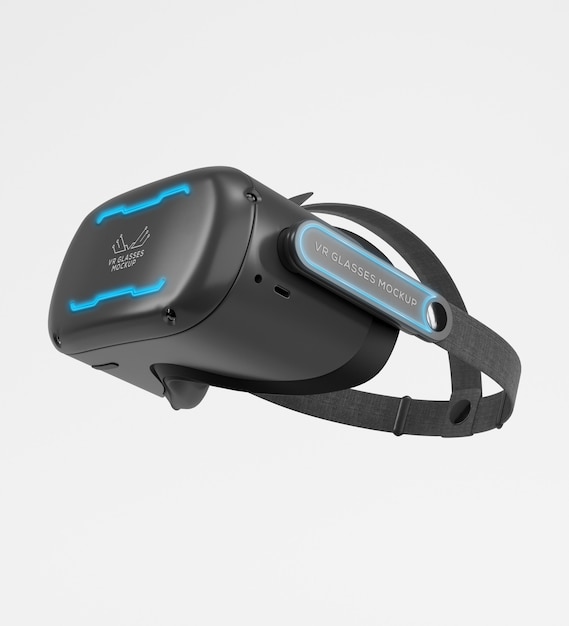 PSD view of three-dimensional virtual reality glasses