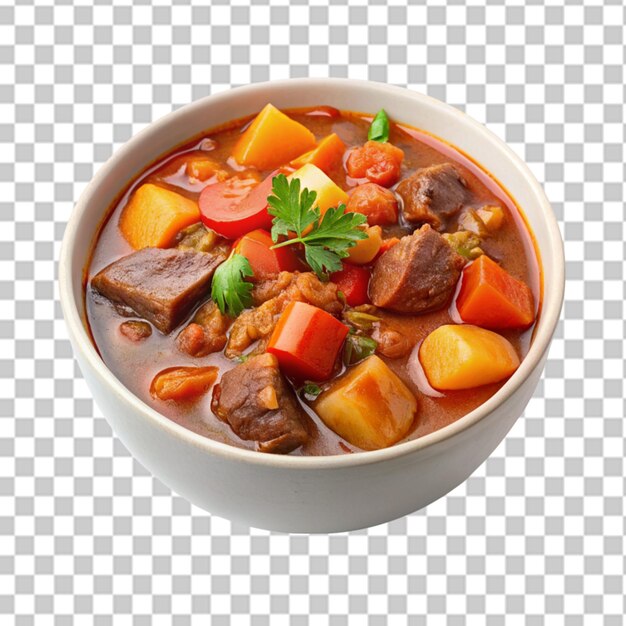 PSD vindaloo isolated on transparent background