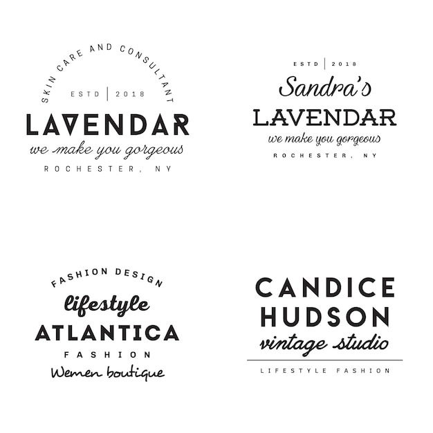 Vintage Badges and Logos PSD