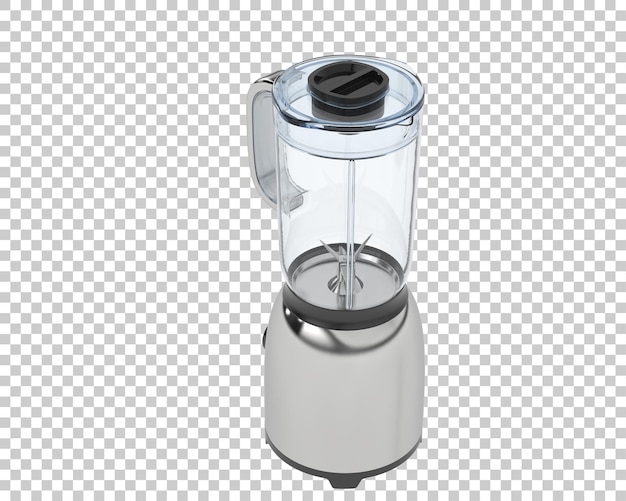 Vintage blender on transparent background 3d rendering illustration