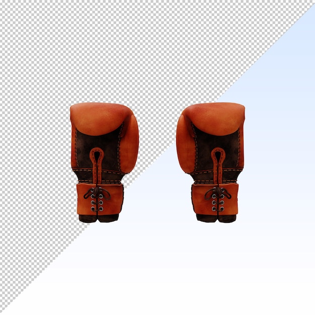 PSD vintage boxing gloves